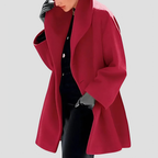 Manteau femme à capuche, coupe ample, sept coloris, du S au 5XL, rouge