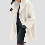 Manteau femme à capuche, coupe ample, sept coloris, du S au 5XL, blanc