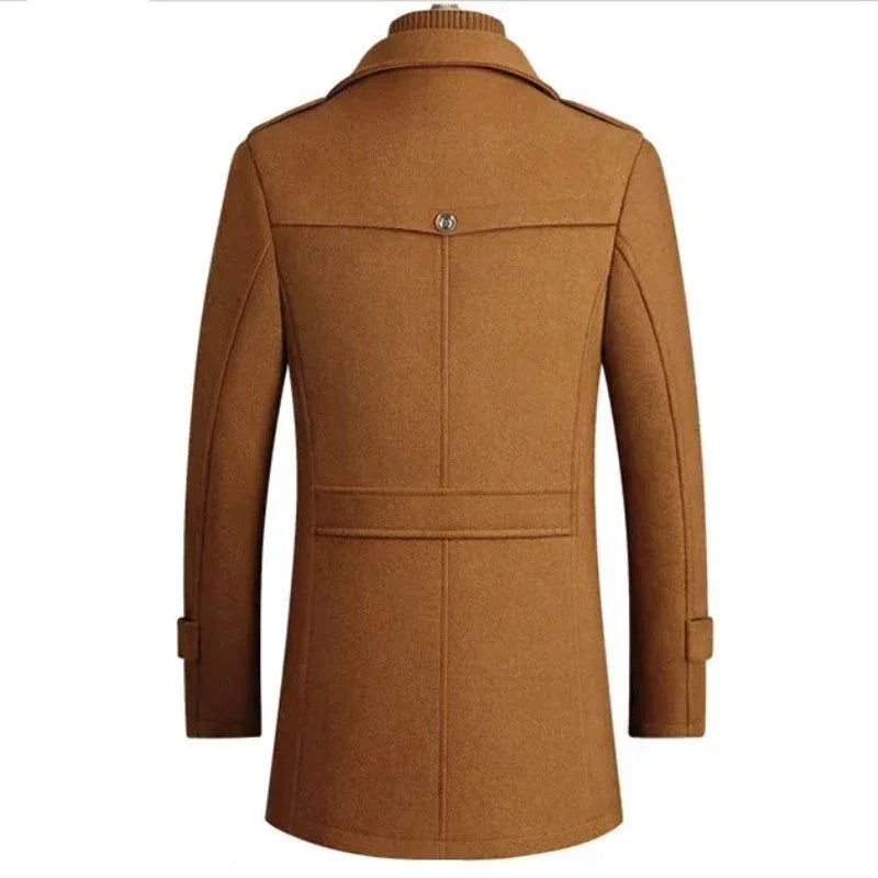 Manteau homme à col amovible, du M au 5XL, trois coloris