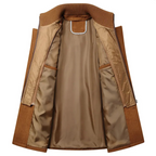 Manteau homme à col amovible, du M au 5XL, trois coloris