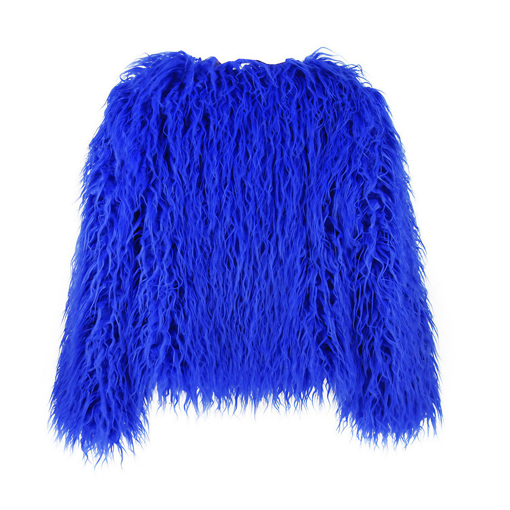 Manteau court femme, douze coloris vifs ou classiques, du XS au 2XL, bleu