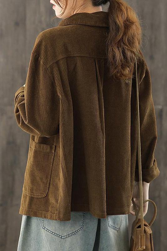 Veste femme à poches, noir, violet ou café, du M au 2XL