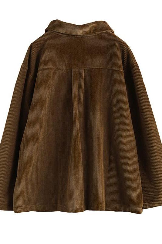 Veste femme à poches, noir, violet ou café, du M au 2XL
