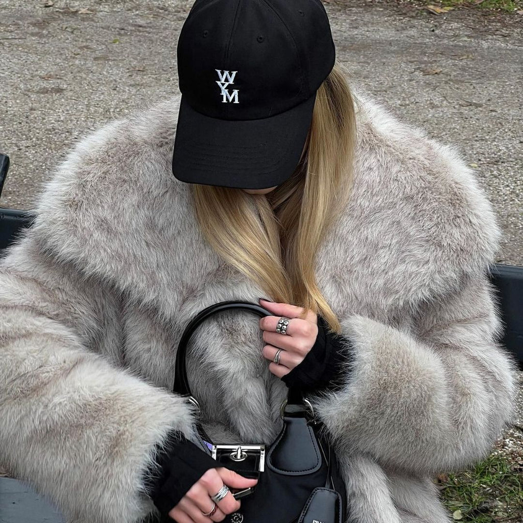 Manteau d'hiver femme, blanc ou noir, du XS au L