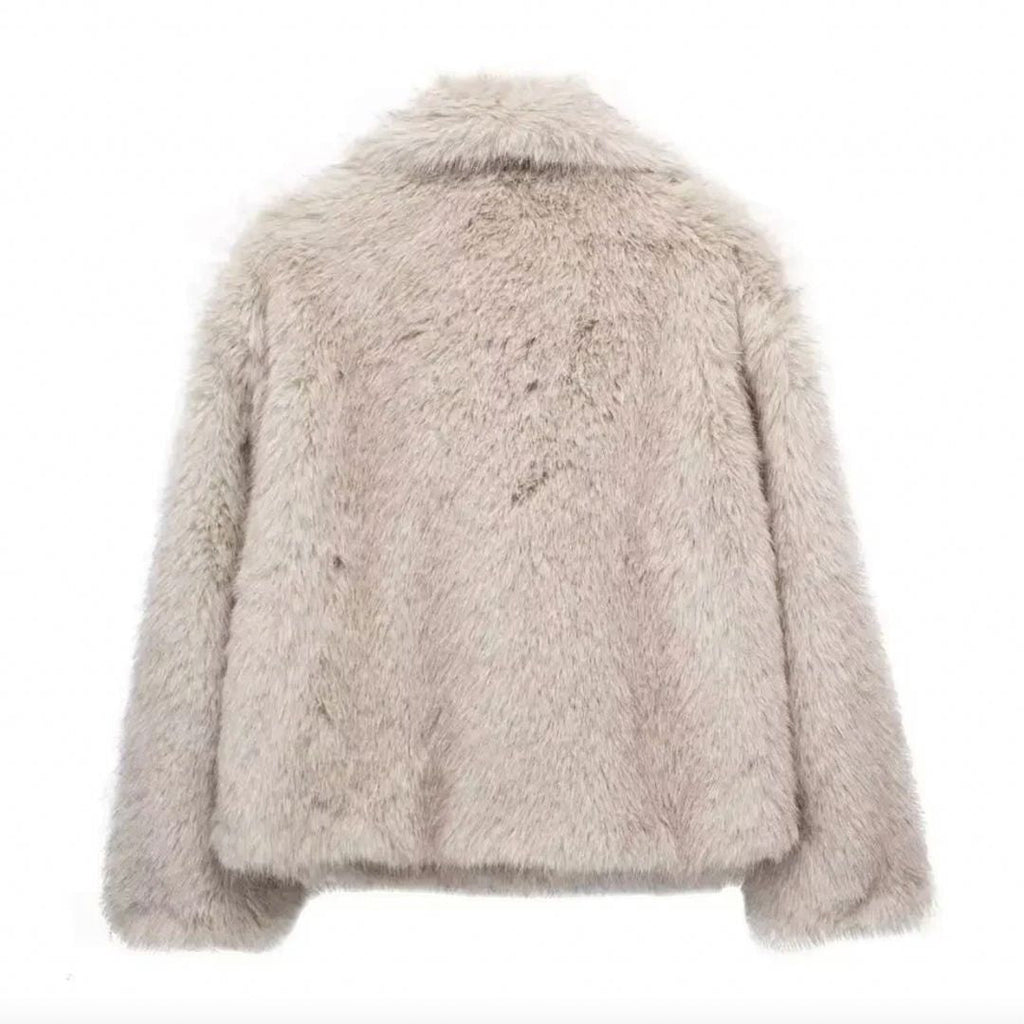 Manteau d'hiver femme, blanc ou noir, du XS au L