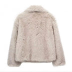 Manteau d'hiver femme, blanc ou noir, du XS au L