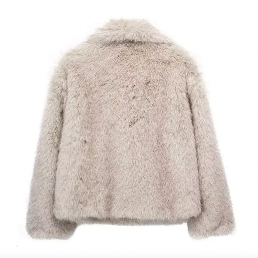 Manteau d'hiver femme, blanc ou noir, du XS au L
