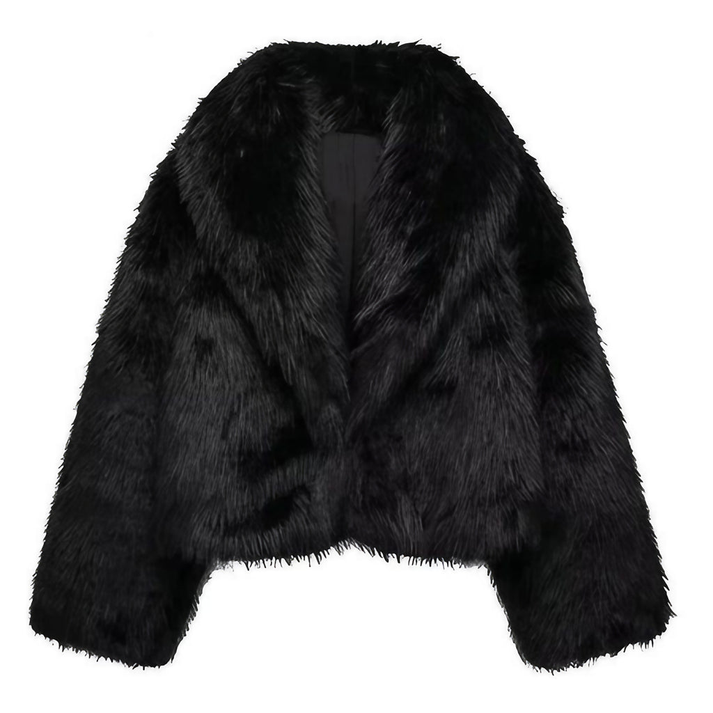 Manteau d'hiver femme, blanc ou noir, du XS au L, noir
