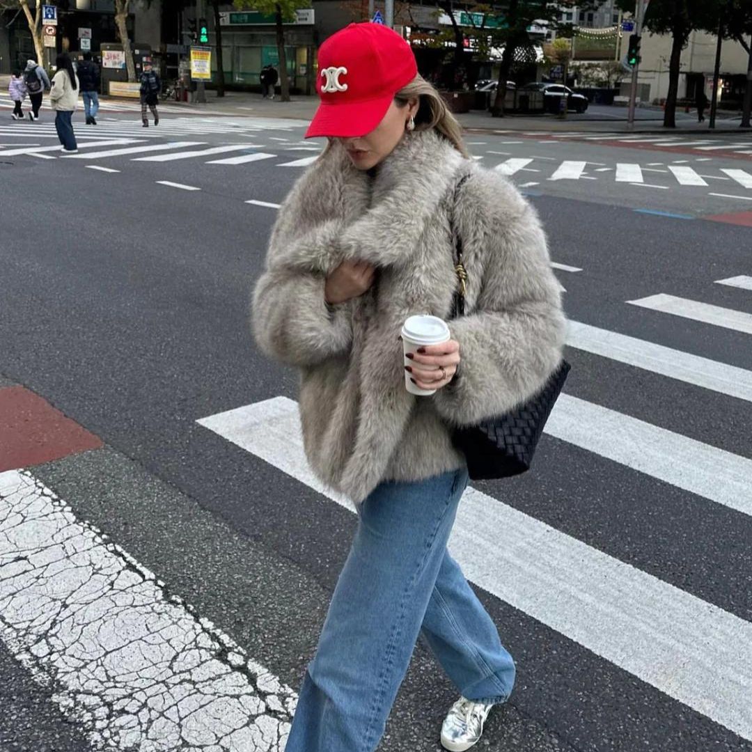 Manteau d'hiver femme, blanc ou noir, du XS au L