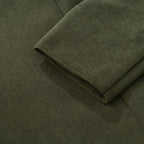 Manteau homme coupe slim à col montant et poches latérales