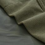 Manteau homme coupe slim à col montant et poches latérales