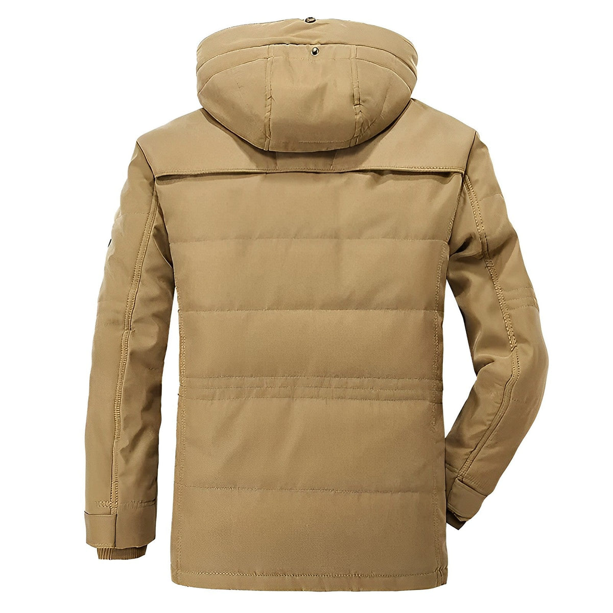 Manteau d'hiver homme à capuche, finition déperlante, du XS au 5XL