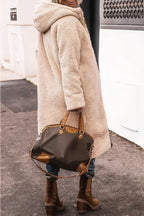Manteau réversible femme, deux faces à porter, du XS au 3XL