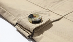 Trench homme croisé à épaulettes, coupe structurée, du S au 4XL