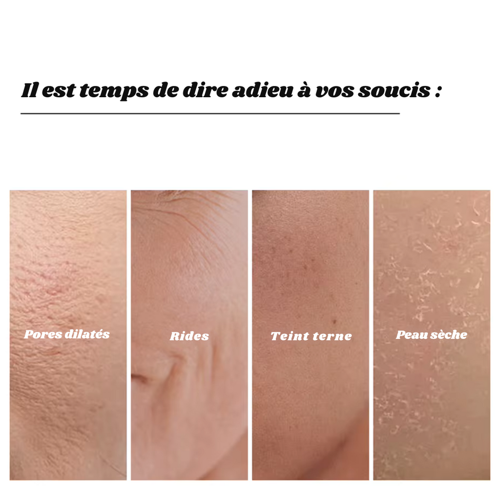 Masque de nuit pour le visage au collagène, lot de 4