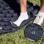 Matelas gonflable de camping à pompe à pied intégrée, 1,4 kg