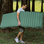 Matelas gonflable avec oreiller intégré, 190 x 66 cm, 950 g