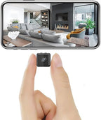 Mini caméra de surveillance 1080P sans fil, intérieur et extérieur