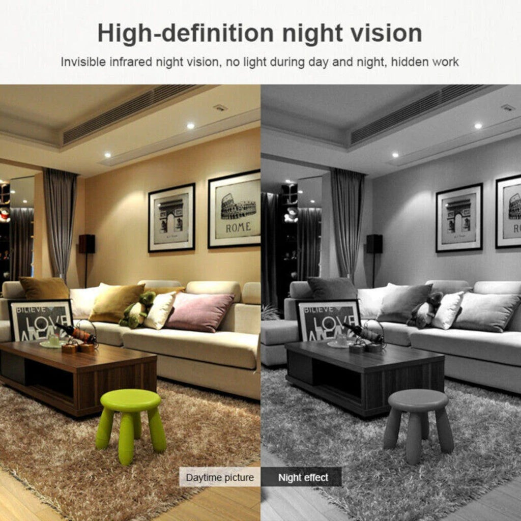 Mini caméra WiFi HD à vision nocturne, format compact