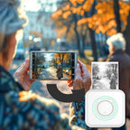 Mini imprimante thermique Bluetooth pour smartphone, sans encre