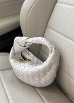 Mini sac à main tissé femme, dix coloris