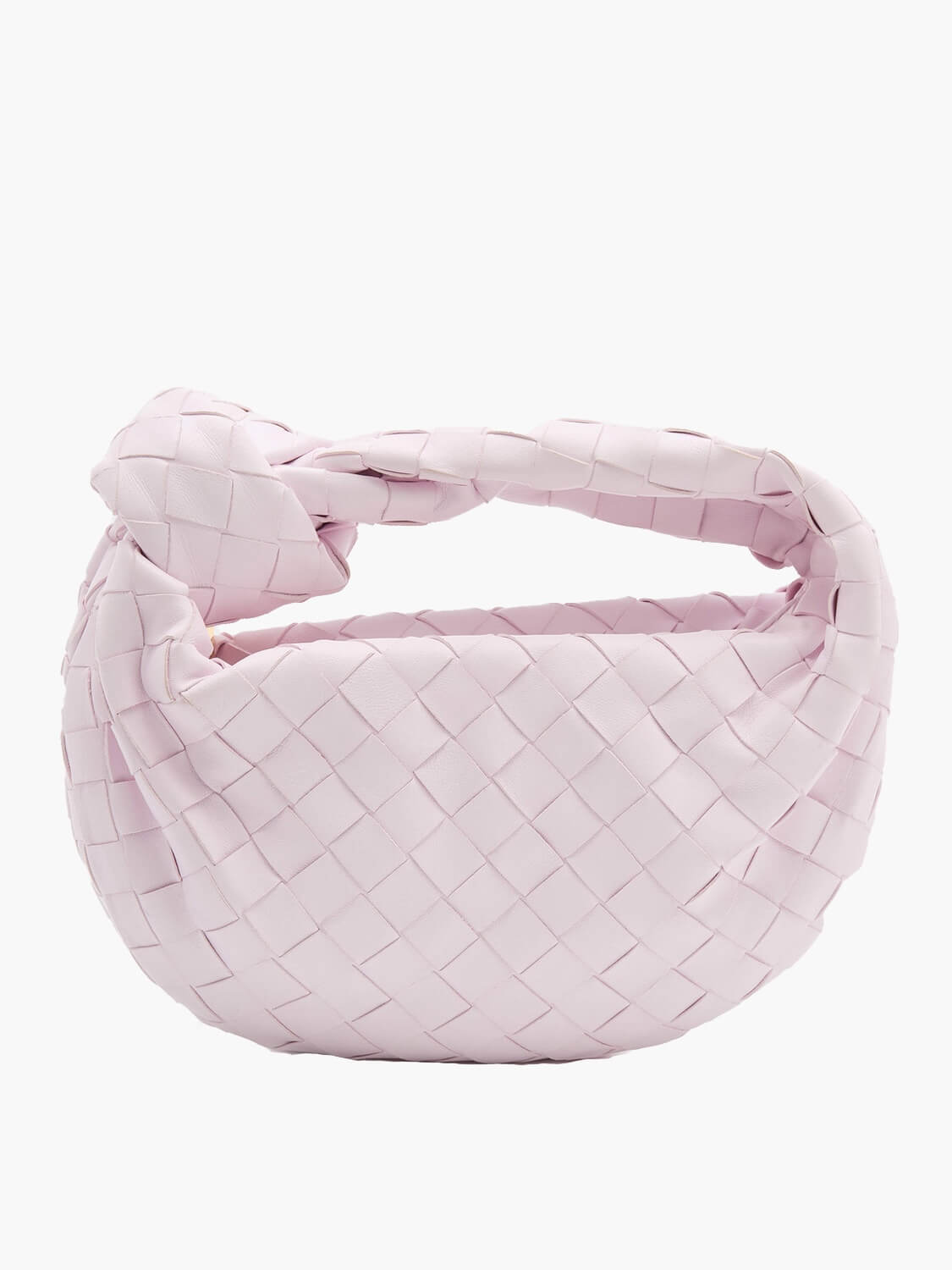 Mini sac à main tissé femme, dix coloris, rose