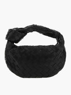 Mini sac à main tissé femme, dix coloris, noir