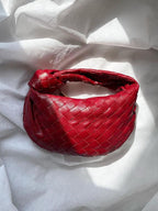 Mini sac à main tissé femme, dix coloris