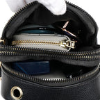 Pochette téléphone bandoulière femme en similicuir, six coloris
