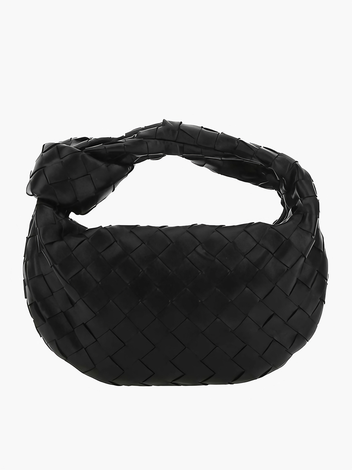 Petit sac à main femme effet tissé, dix coloris, noir