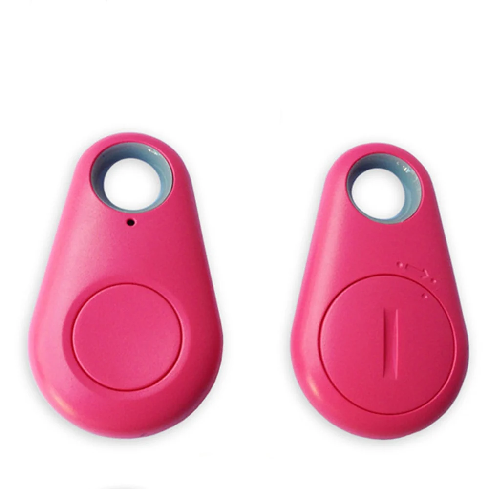 Mini traceur anti-perte Bluetooth, lot de deux, quatre coloris, rose