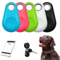 Traceur GPS pour chien et chat, 30 g, à fixer au collier, blanc