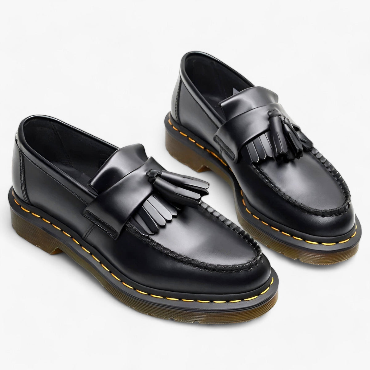 Mocassins à glands noirs, du 35 au 46, noir