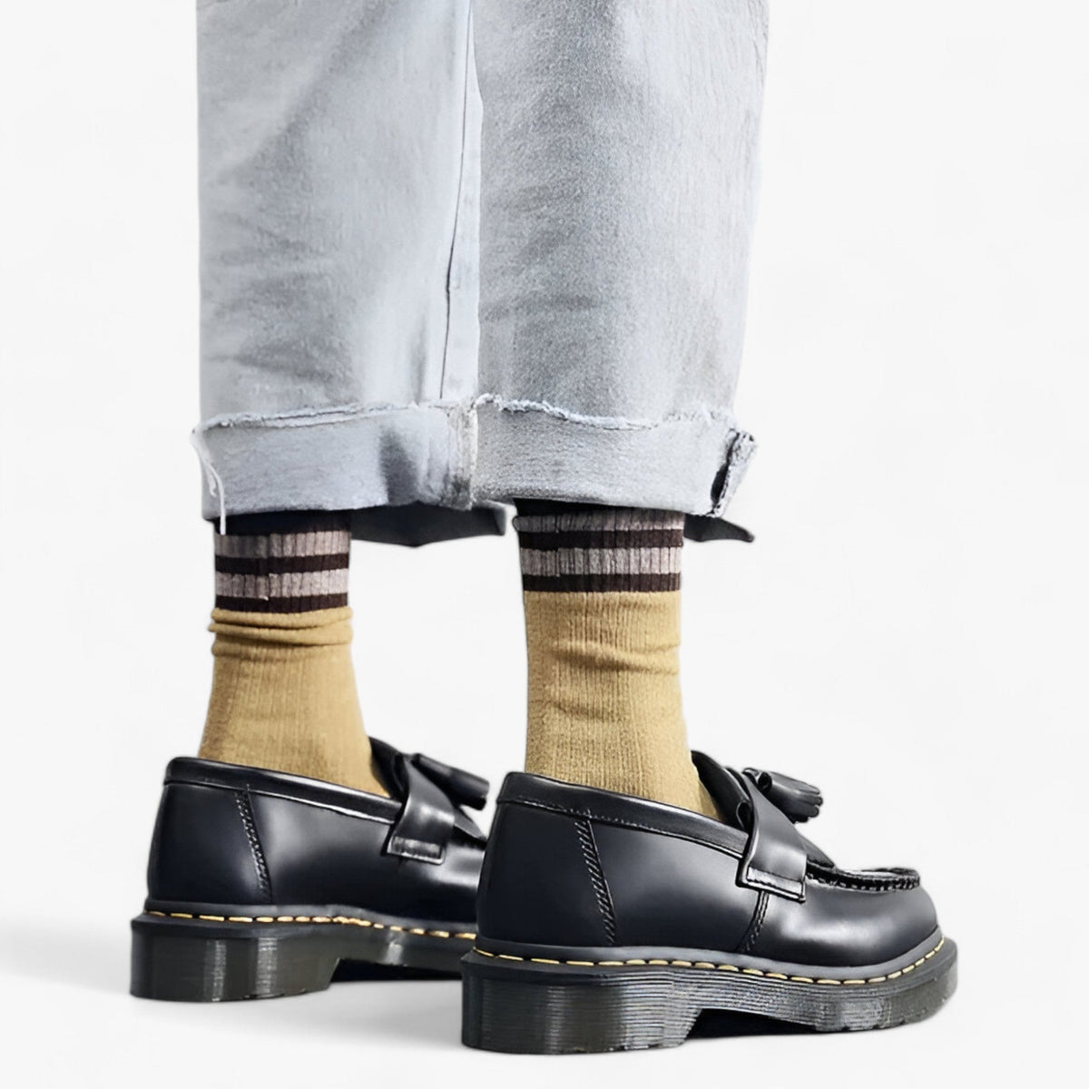 Mocassins à glands noirs, du 35 au 46