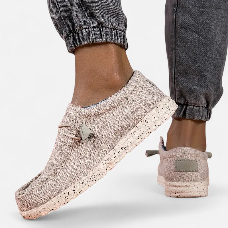Mocassins homme à enfiler, motif drapeau, quatre coloris