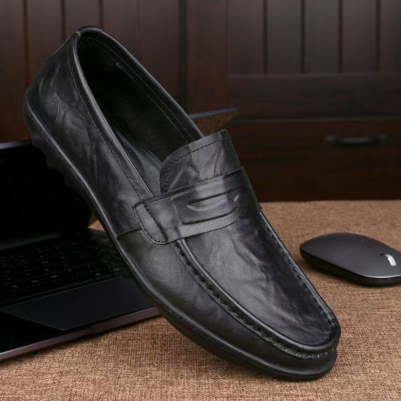 Mocassins homme classiques, semelle antidérapante, du 39 au 44