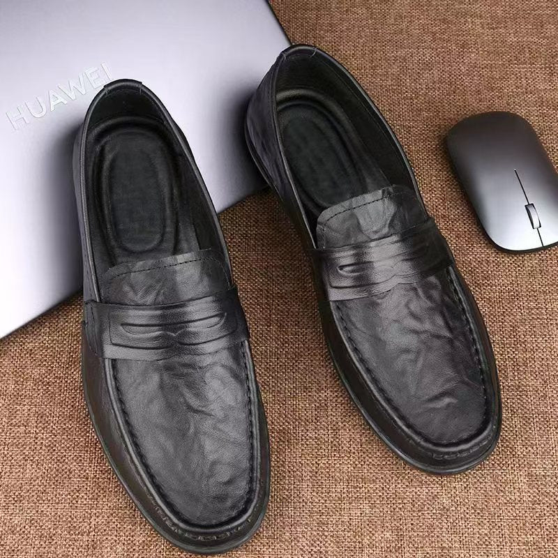 Mocassins homme classiques, semelle antidérapante, du 39 au 44