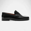 Mocassins homme à coutures apparentes, noir ou marron, noir