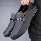 Mocassins homme à talon rabattable, semelle rembourrée