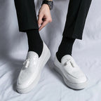 Mocassins homme de ville, marron, noir ou blanc, du 36 au 45