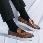 Mocassins homme de ville, marron, noir ou blanc, du 36 au 45
