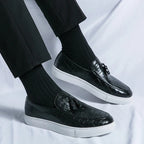 Mocassins homme de ville, marron, noir ou blanc, du 36 au 45