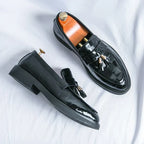 Mocassins homme à semelle flexible, marron ou noir