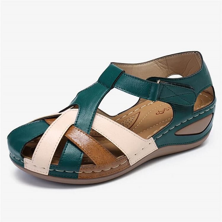 Mocassins orthopédiques femme, semelle de soutien, 4 coloris, vert