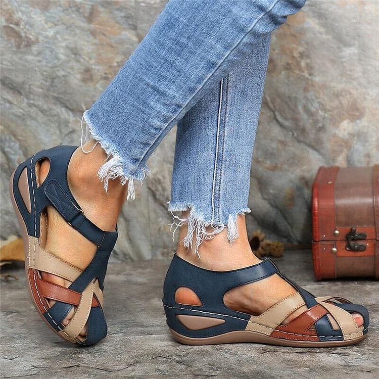 Mocassins orthopédiques femme, semelle de soutien, 4 coloris