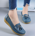 Mocassins orthopédiques femme, dix coloris, du 35 au 44, bleu clair