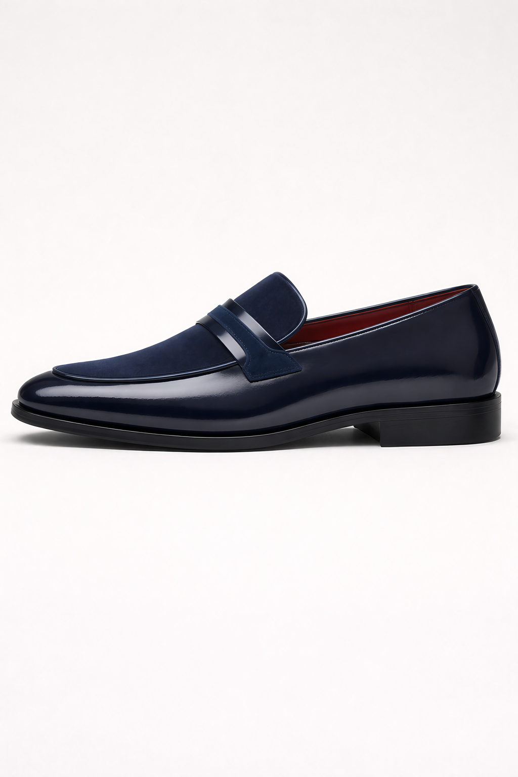 Mocassins homme habillés à bride, sans lacets, du 39 au 44