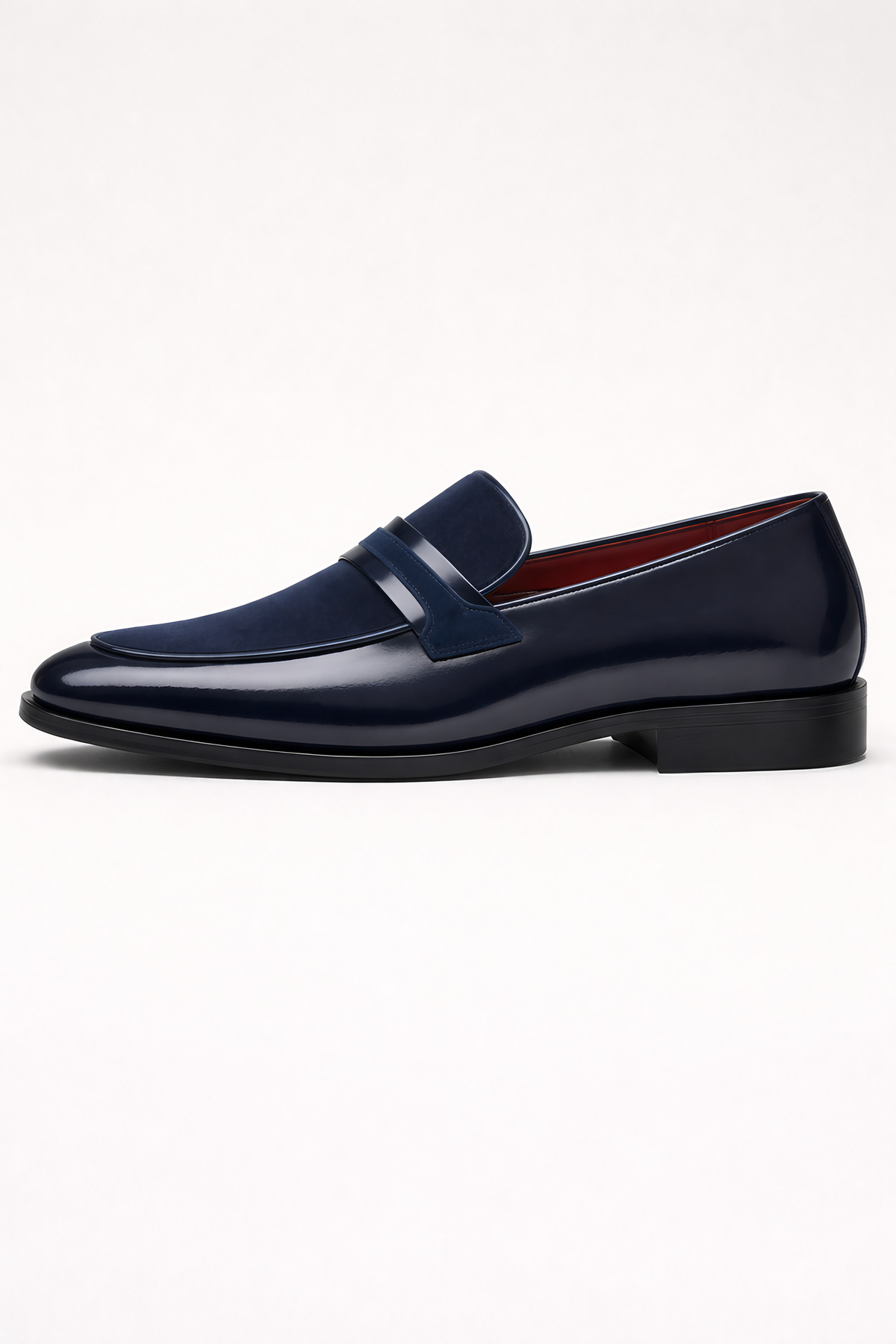 Mocassins homme habillés à bride, sans lacets, du 39 au 44