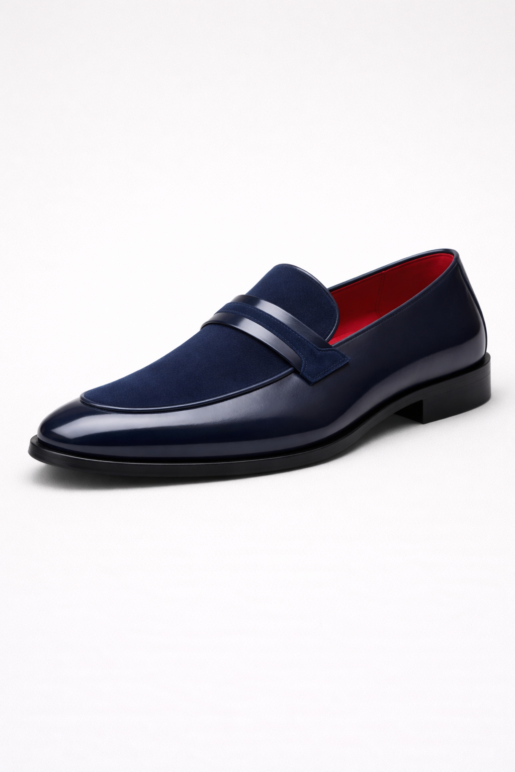 Mocassins homme habillés à bride, sans lacets, du 39 au 44