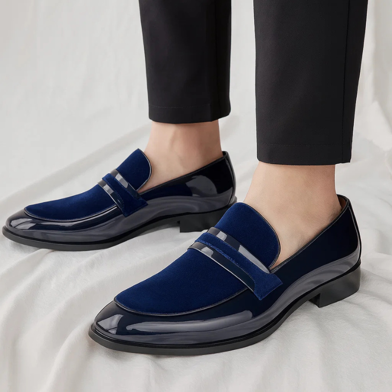 Mocassins homme habillés à bride, sans lacets, du 39 au 44